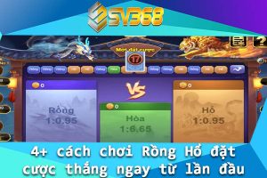 4 cach choi Rong Ho dat cuoc thang ngay tu lan dau tien